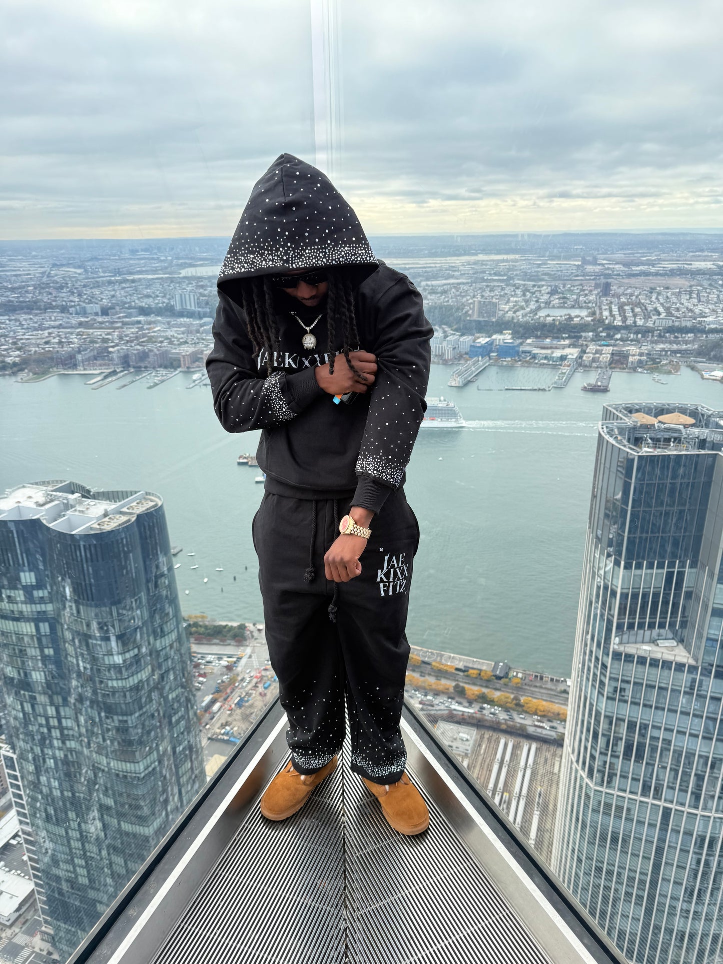 Rhinestone set (black)