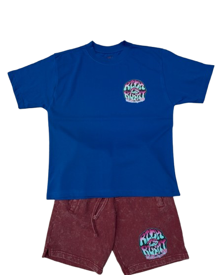 RICH RIGHT SHORTSET (blue)