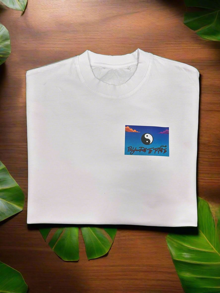 Jk ying Yang pocket patch tee