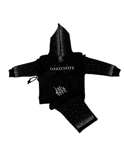 Rhinestone set (black)