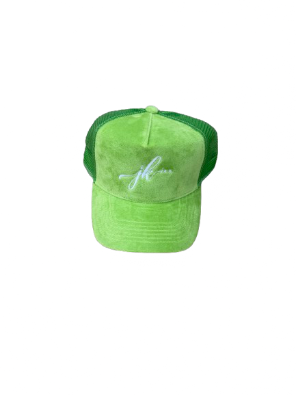 Velvet trucker hats