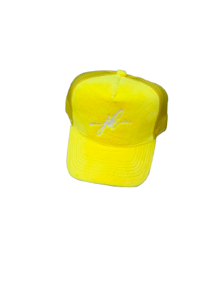 Velvet trucker hats